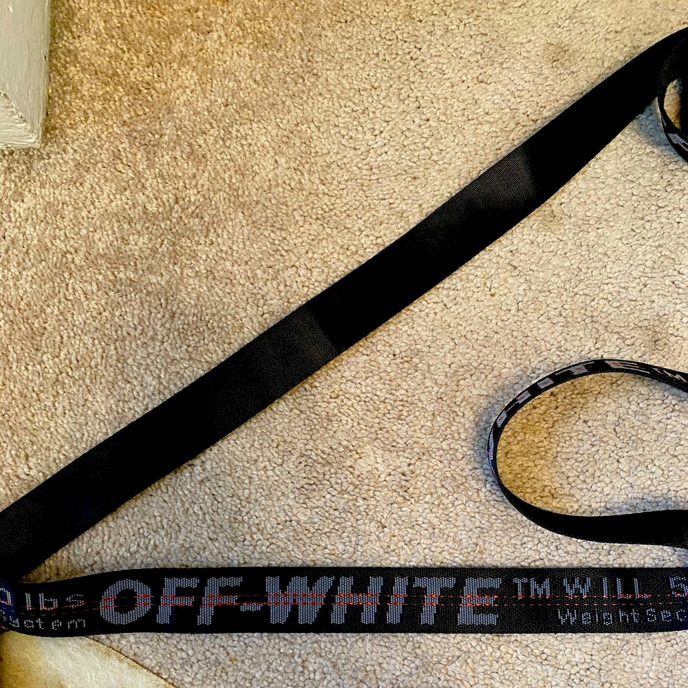 Authentic Classic black Off-White Utility Belt